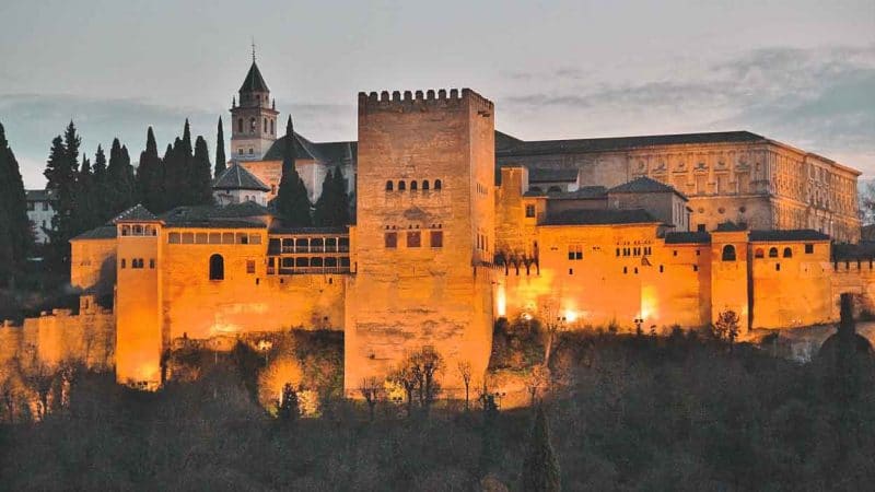 Alhambra Granada en Andalucía