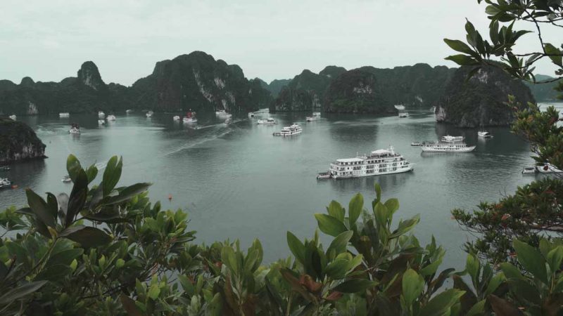 Bahía de Halog en Vietnam