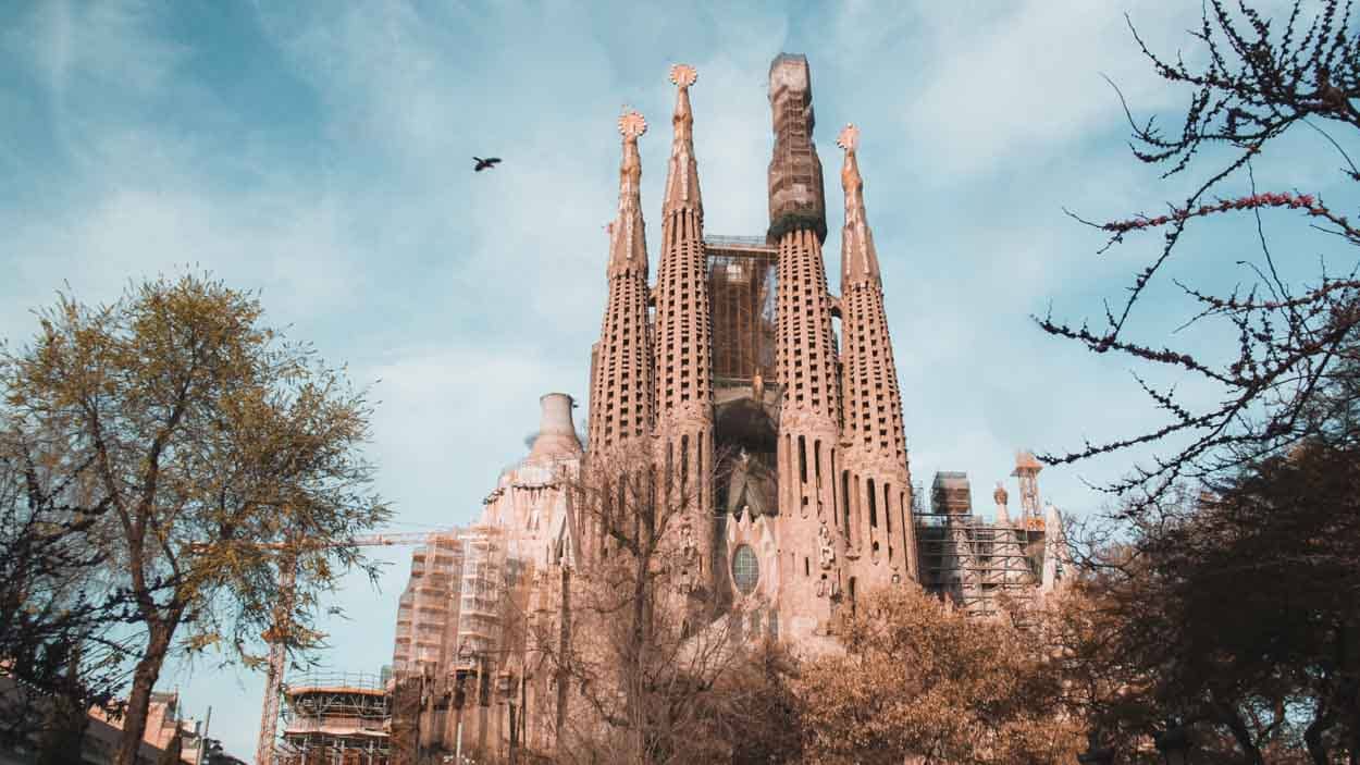 Sagrada Familia de Gaudi en Barcelona