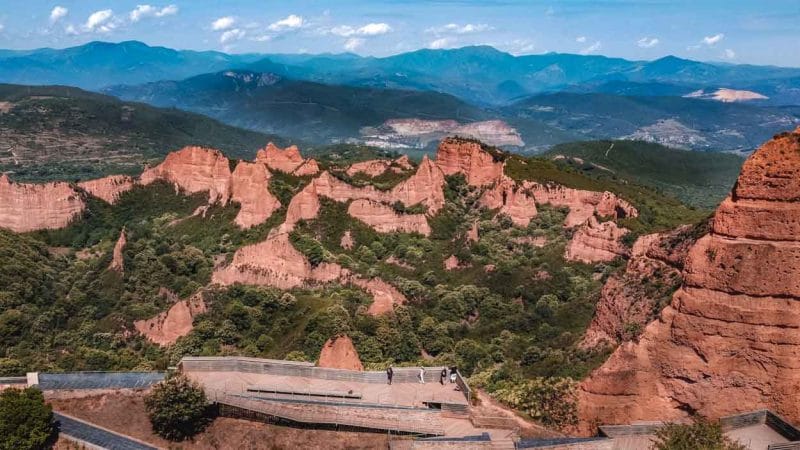 Las Médulas en el Bierzo, León