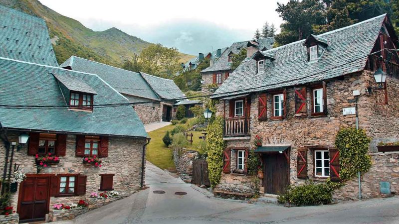 Valle Arán en el Pirineo Catalán